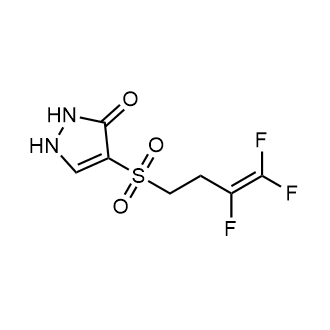 4-((3,4,4-Trifluorobut-3-en-1-yl)sulfonyl)-1,2-dihydro-3H-pyrazol-3-one|CS-0593641