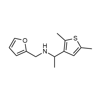 1-(2,5-Dimethylthiophen-3-yl)-N-(furan-2-ylmethyl)ethan-1-amine|CS-0593657