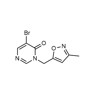 5-Bromo-3-((3-methylisoxazol-5-yl)methyl)pyrimidin-4(3H)-one|CS-0593713