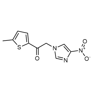 1-(5-Methylthiophen-2-yl)-2-(4-nitro-1H-imidazol-1-yl)ethan-1-one|CS-0593721