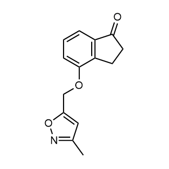 4-((3-Methylisoxazol-5-yl)methoxy)-2,3-dihydro-1H-inden-1-one|CS-0593758