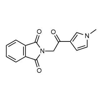 2-(2-(1-Methyl-1H-pyrrol-3-yl)-2-oxoethyl)isoindoline-1,3-dione|CS-0593761