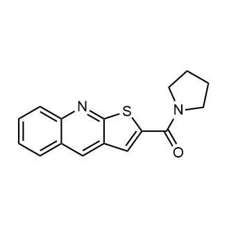 Pyrrolidin-1-yl(thieno[2,3-b]quinolin-2-yl)methanone|CS-0593773