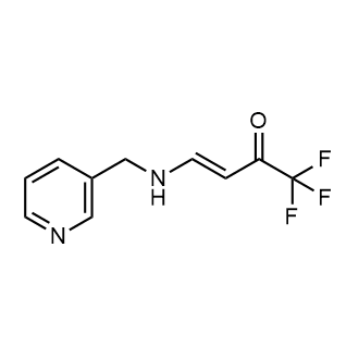(E)-1,1,1-trifluoro-4-((pyridin-3-ylmethyl)amino)but-3-en-2-one|CS-0593818