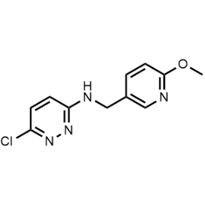6-Chloro-N-((6-methoxypyridin-3-yl)methyl)pyridazin-3-amine|CS-0593842