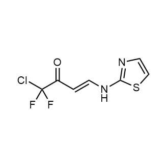 (E)-1-chloro-1,1-difluoro-4-(thiazol-2-ylamino)but-3-en-2-one|CS-0593864