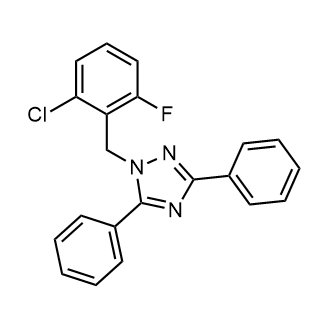 1-(2-Chloro-6-fluorobenzyl)-3,5-diphenyl-1H-1,2,4-triazole|CS-0593917