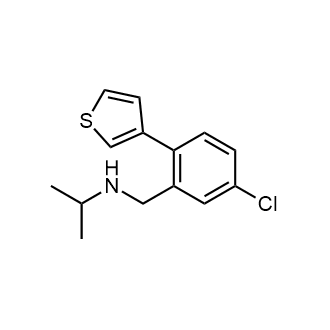 N-(5-chloro-2-(thiophen-3-yl)benzyl)propan-2-amine|CS-0593980