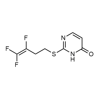 2-((3,4,4-Trifluorobut-3-en-1-yl)thio)pyrimidin-4(3H)-one|CS-0594030