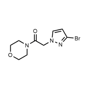 2-(3-Bromo-1H-pyrazol-1-yl)-1-morpholinoethan-1-one|CS-0594031