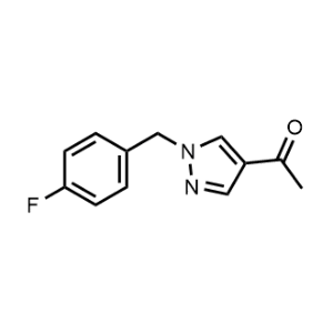 1-(1-(4-Fluorobenzyl)-1H-pyrazol-4-yl)ethan-1-one|CS-0594185