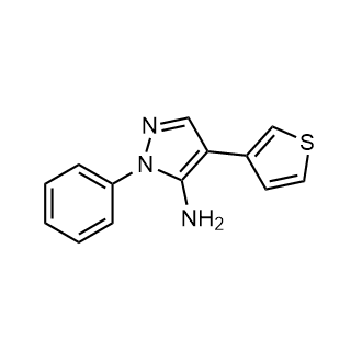 1-Phenyl-4-(thiophen-3-yl)-1H-pyrazol-5-amine|CS-0594270