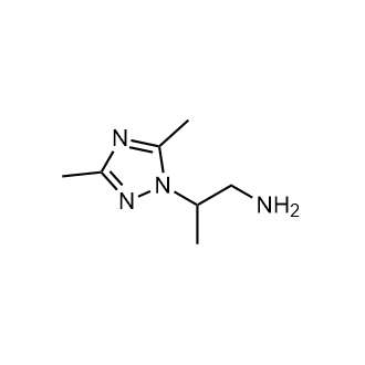 2-(3,5-Dimethyl-1H-1,2,4-triazol-1-yl)propan-1-amine|CS-0594314
