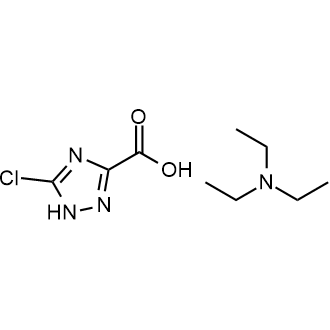 Triethylamine 5-chloro-1H-1,2,4-triazole-3-carboxylate|CS-0594482
