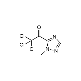 2,2,2-Trichloro-1-(1-methyl-1H-1,2,4-triazol-5-yl)ethan-1-one|CS-0594593