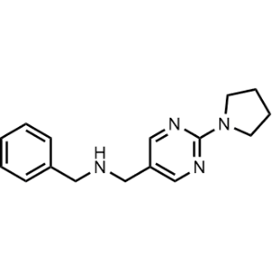 N-benzyl-1-(2-(pyrrolidin-1-yl)pyrimidin-5-yl)methanamine|CS-0594595