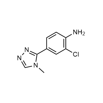 2-Chloro-4-(4-methyl-4H-1,2,4-triazol-3-yl)aniline|CS-0594705