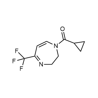 Cyclopropyl(5-(trifluoromethyl)-2,3-dihydro-1H-1,4-diazepin-1-yl)methanone|CS-0594845