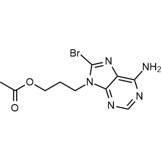 3-(6-Amino-8-bromo-9H-purin-9-yl)propyl acetate|CS-0594874