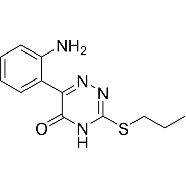 6-(2-Aminophenyl)-3-(propylthio)-1,2,4-triazin-5(4H)-one|CS-0595022