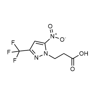 3-(5-Nitro-3-(trifluoromethyl)-1H-pyrazol-1-yl)propanoic acid|CS-0595217