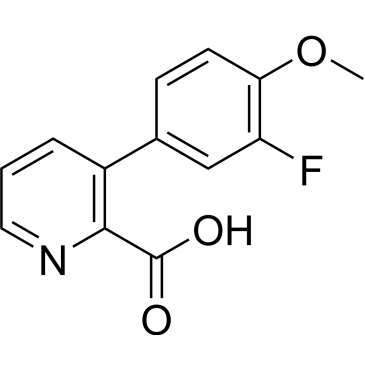 3-(3-Fluoro-4-methoxyphenyl)picolinic acid|CS-0595502