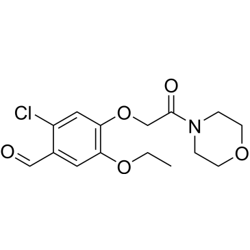 2-Chloro-5-ethoxy-4-(2-morpholino-2-oxoethoxy)benzaldehyde|CS-0595515