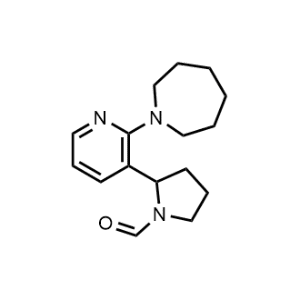 2-(2-(Azepan-1-yl)pyridin-3-yl)pyrrolidine-1-carbaldehyde|CS-0595797