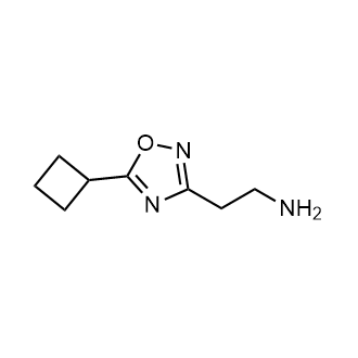 2-(5-Cyclobutyl-1,2,4-oxadiazol-3-yl)ethan-1-amine|CS-0595938