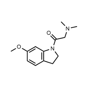 2-(Dimethylamino)-1-(6-methoxyindolin-1-yl)ethan-1-one|CS-0596162