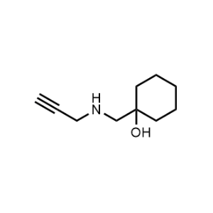 1-((Prop-2-yn-1-ylamino)methyl)cyclohexan-1-ol|CS-0596268
