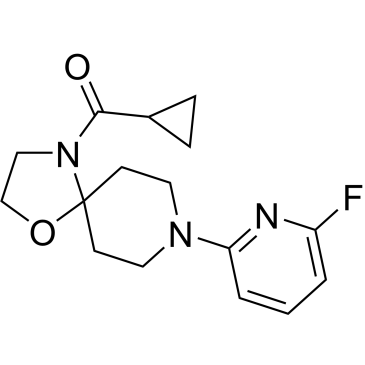 Cyclopropyl(8-(6-fluoropyridin-2-yl)-1-oxa-4,8-diazaspiro[4.5]Decan-4-yl)methanone|CS-0596553
