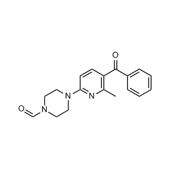 4-(5-Benzoyl-6-methylpyridin-2-yl)piperazine-1-carbaldehyde|CS-0596557