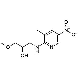 1-Methoxy-3-((3-methyl-5-nitropyridin-2-yl)amino)propan-2-ol|CS-0596671