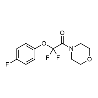 2,2-Difluoro-2-(4-fluorophenoxy)-1-morpholinoethan-1-one|CS-0596695