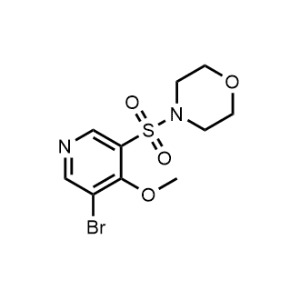 4-((5-Bromo-4-methoxypyridin-3-yl)sulfonyl)morpholine|CS-0596718