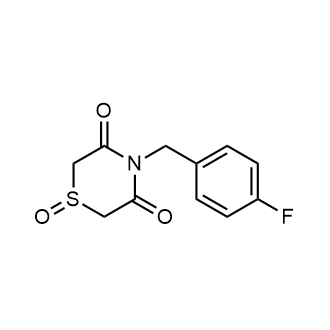 4-(4-Fluorobenzyl)thiomorpholine-3,5-dione 1-oxide|CS-0596813
