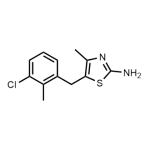 5-(3-Chloro-2-methylbenzyl)-4-methylthiazol-2-amine|CS-0596850