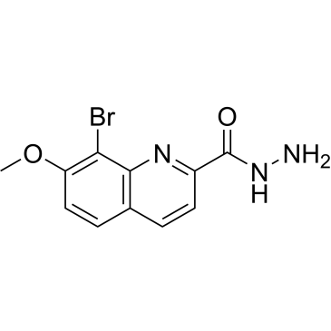 8-Bromo-7-methoxyquinoline-2-carbohydrazide|CS-0596878