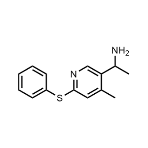 1-(4-Methyl-6-(phenylthio)pyridin-3-yl)ethan-1-amine|CS-0596882