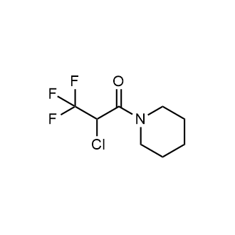 2-Chloro-3,3,3-trifluoro-1-(piperidin-1-yl)propan-1-one|CS-0596915