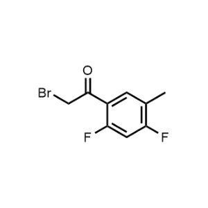 2-Bromo-1-(2,4-difluoro-5-methylphenyl)ethan-1-one|CS-0596976
