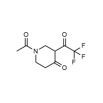 1-Acetyl-3-(2,2,2-trifluoroacetyl)piperidin-4-one|CS-0597002