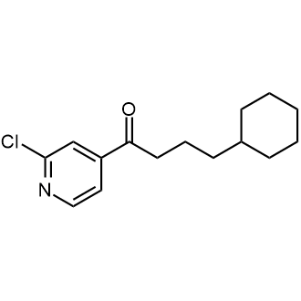 1-(2-Chloropyridin-4-yl)-4-cyclohexylbutan-1-one|CS-0597010