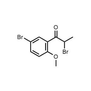 2-Bromo-1-(5-bromo-2-methoxyphenyl)propan-1-one|CS-0597062