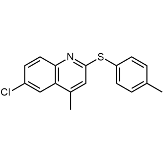 6-Chloro-4-methyl-2-(p-tolylthio)quinoline|CS-0597086