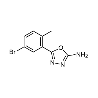 5-(5-Bromo-2-methylphenyl)-1,3,4-oxadiazol-2-amine|CS-0597094