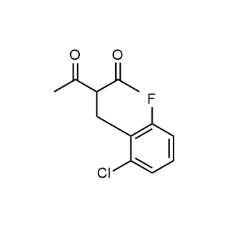 3-(2-Chloro-6-fluorobenzyl)pentane-2,4-dione|CS-0597150