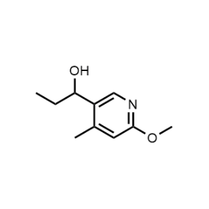 1-(6-Methoxy-4-methylpyridin-3-yl)propan-1-ol|CS-0597177