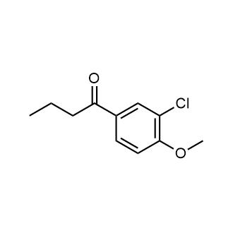1-(3-Chloro-4-methoxyphenyl)butan-1-one|CS-0597370